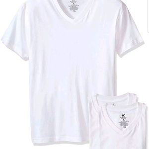 Beverly Hills Polo Club 3 V- Neck Men's White (M)